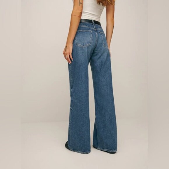 REFORMATION Cary Low Rise Slouchy Wide Leg Jeans – 31", BNWTs! - Picture 14 of 16